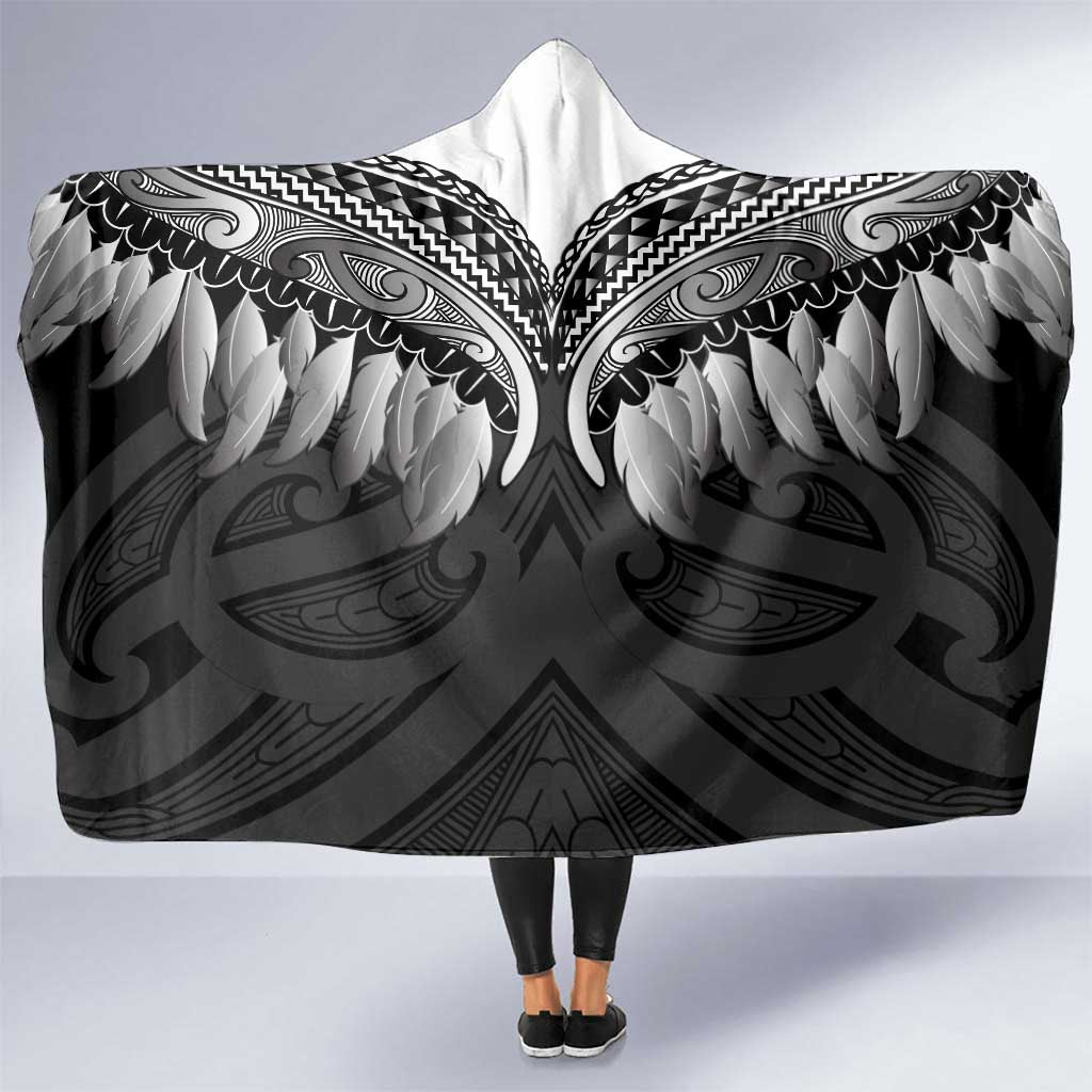 Poutama Korowai New Zealand Hooded Blanket Aotearoa Maori Tattoo - Aussie Hoodie
