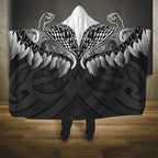 Poutama Korowai New Zealand Hooded Blanket Aotearoa Maori Tattoo - Aussie Hoodie