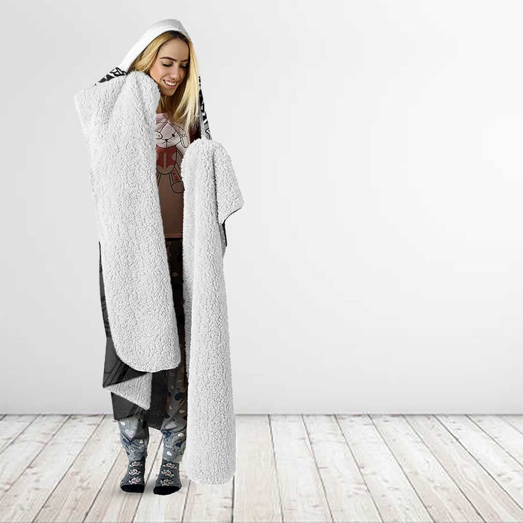 Poutama Korowai New Zealand Hooded Blanket Aotearoa Maori Tattoo - Aussie Hoodie