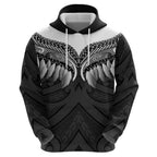 Poutama Korowai New Zealand Hoodie Aotearoa Maori Tattoo - Aussie Hoodie