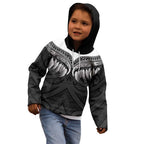 Poutama Korowai New Zealand Kid Hoodie Aotearoa Maori Tattoo - Aussie Hoodie