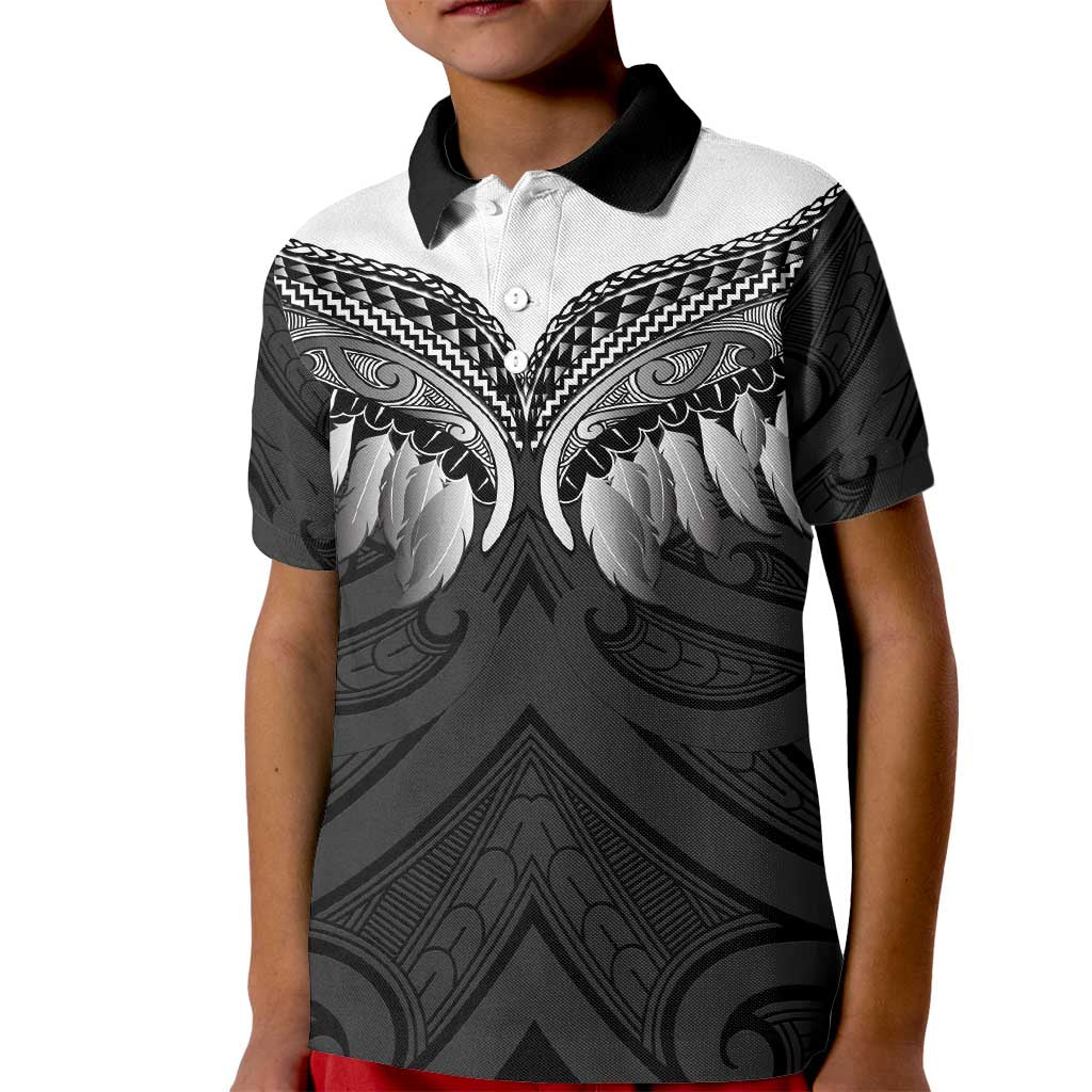 Poutama Korowai New Zealand Kid Polo Shirt Aotearoa Maori Tattoo - Aussie Hoodie