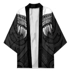 Poutama Korowai New Zealand Kimono Aotearoa Maori Tattoo - Aussie Hoodie
