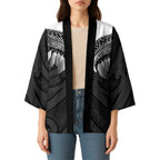 Poutama Korowai New Zealand Kimono Aotearoa Maori Tattoo - Aussie Hoodie