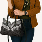 Poutama Korowai New Zealand Leather Bag Aotearoa Maori Tattoo - Aussie Hoodie