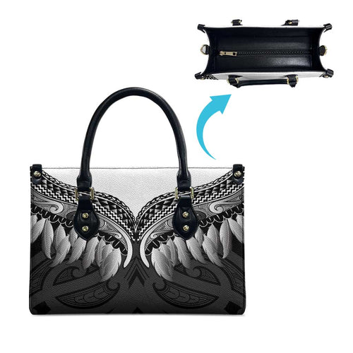 Poutama Korowai New Zealand Leather Bag Aotearoa Maori Tattoo - Aussie Hoodie