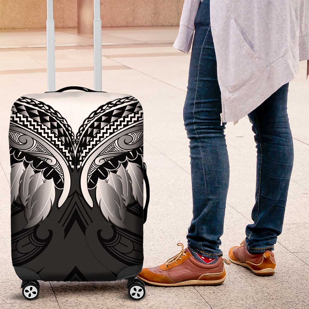 Poutama Korowai New Zealand Luggage Cover Aotearoa Maori Tattoo - Aussie Hoodie