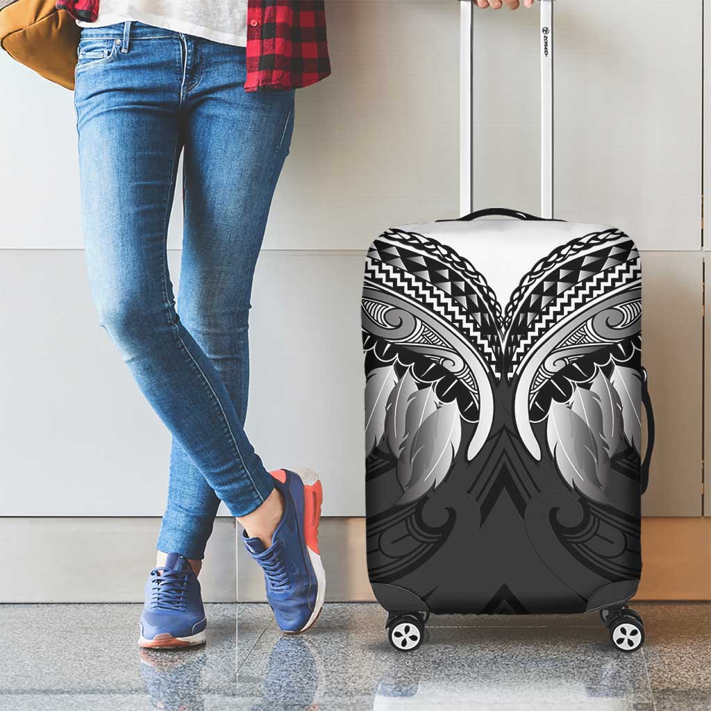 Poutama Korowai New Zealand Luggage Cover Aotearoa Maori Tattoo - Aussie Hoodie