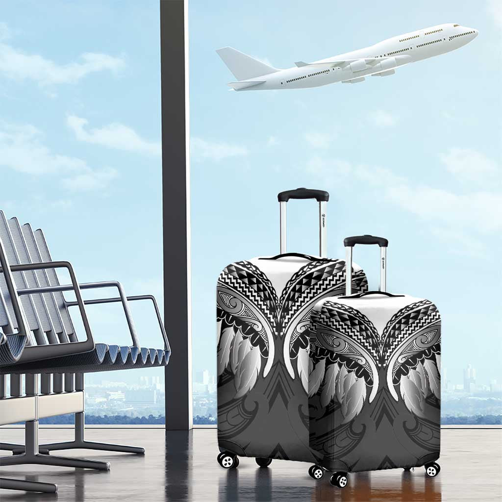 Poutama Korowai New Zealand Luggage Cover Aotearoa Maori Tattoo - Aussie Hoodie