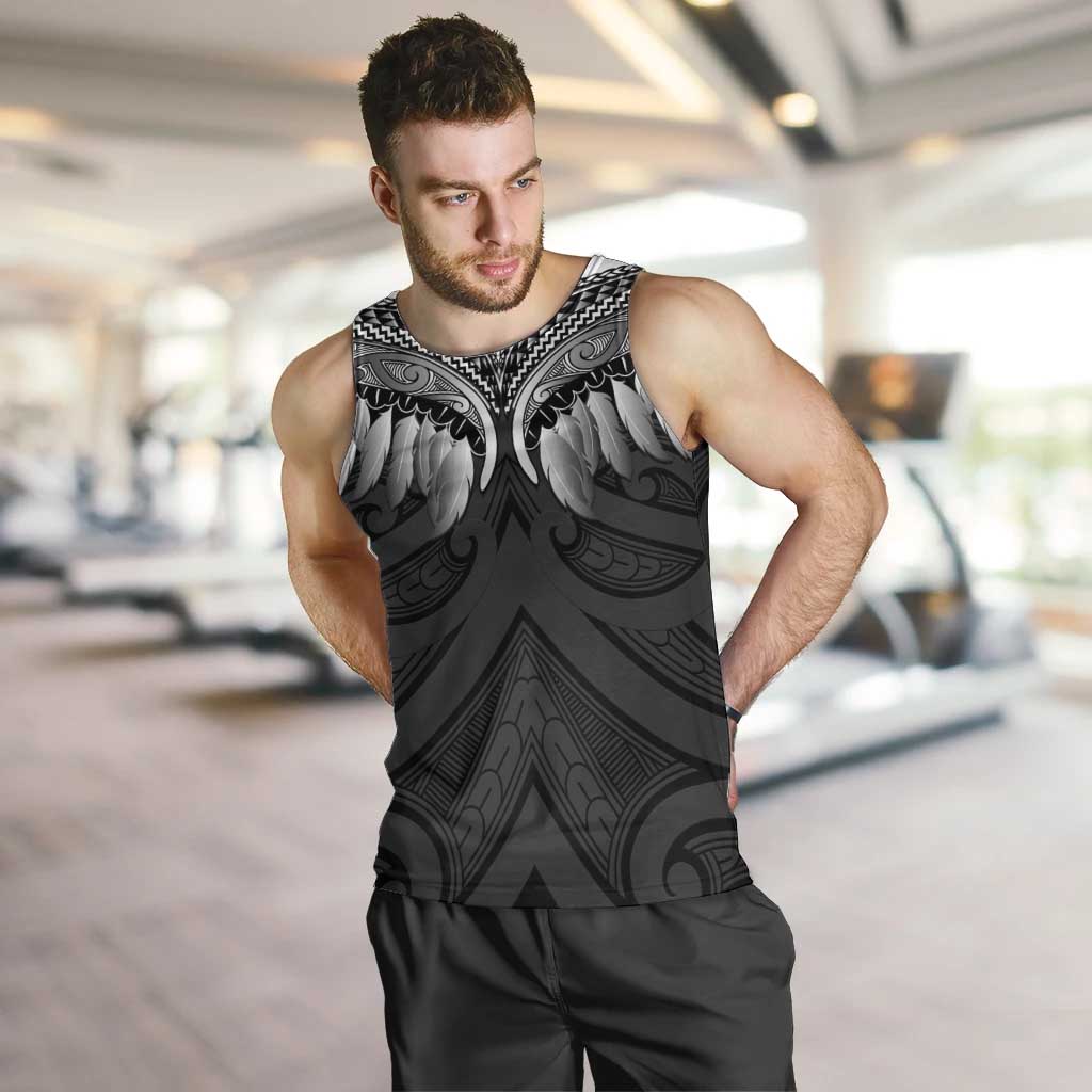 Poutama Korowai New Zealand Men Tank Top Aotearoa Maori Tattoo - Aussie Hoodie