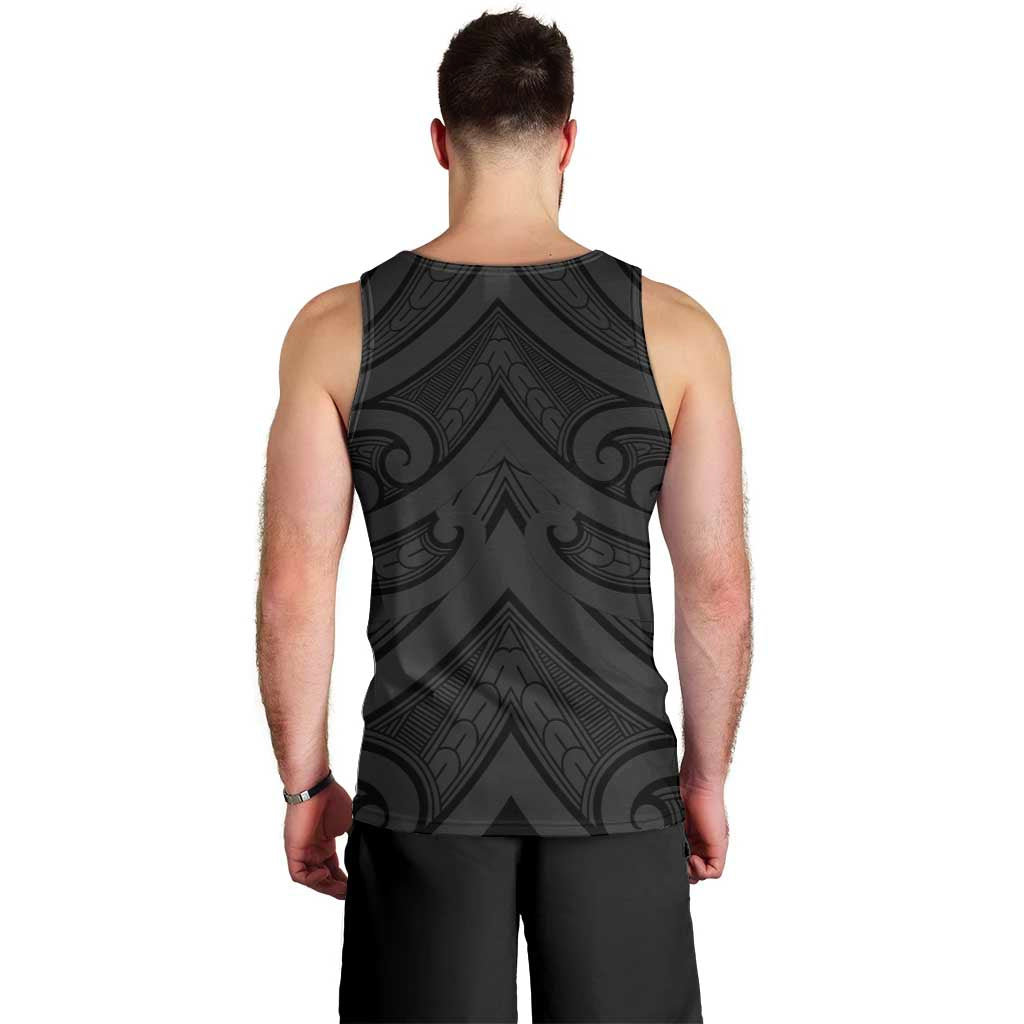 Poutama Korowai New Zealand Men Tank Top Aotearoa Maori Tattoo - Aussie Hoodie