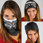 Poutama Korowai New Zealand Neck Gaiter Aotearoa Maori Tattoo - Aussie Hoodie
