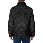 Poutama Korowai New Zealand Padded Jacket Aotearoa Maori Tattoo - Aussie Hoodie