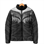 Poutama Korowai New Zealand Padded Jacket Aotearoa Maori Tattoo - Aussie Hoodie
