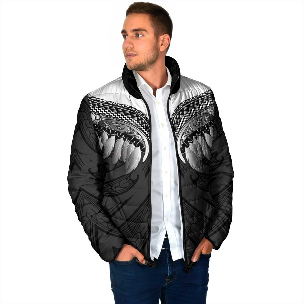Poutama Korowai New Zealand Padded Jacket Aotearoa Maori Tattoo - Aussie Hoodie