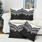 Poutama Korowai New Zealand Pillow Cover Aotearoa Maori Tattoo - Aussie Hoodie