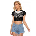 Poutama Korowai New Zealand Raglan Cropped T Shirt Aotearoa Maori Tattoo - Aussie Hoodie