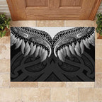 Poutama Korowai New Zealand Rubber Doormat Aotearoa Maori Tattoo - Aussie Hoodie