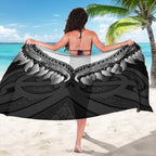 Poutama Korowai New Zealand Sarong Aotearoa Maori Tattoo - Aussie Hoodie