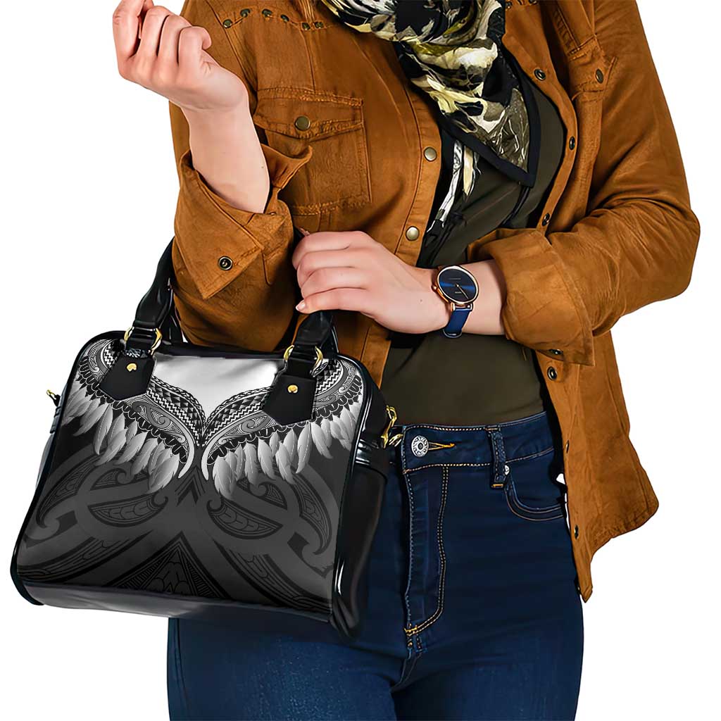Poutama Korowai New Zealand Shoulder Handbag Aotearoa Maori Tattoo - Aussie Hoodie