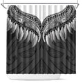 Poutama Korowai New Zealand Shower Curtain Aotearoa Maori Tattoo - Aussie Hoodie