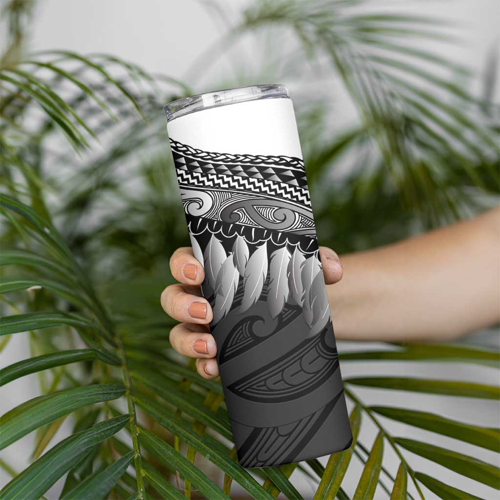 Poutama Korowai New Zealand Skinny Tumbler Aotearoa Maori Tattoo - Aussie Hoodie