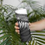 Poutama Korowai New Zealand Skinny Tumbler Aotearoa Maori Tattoo - Aussie Hoodie