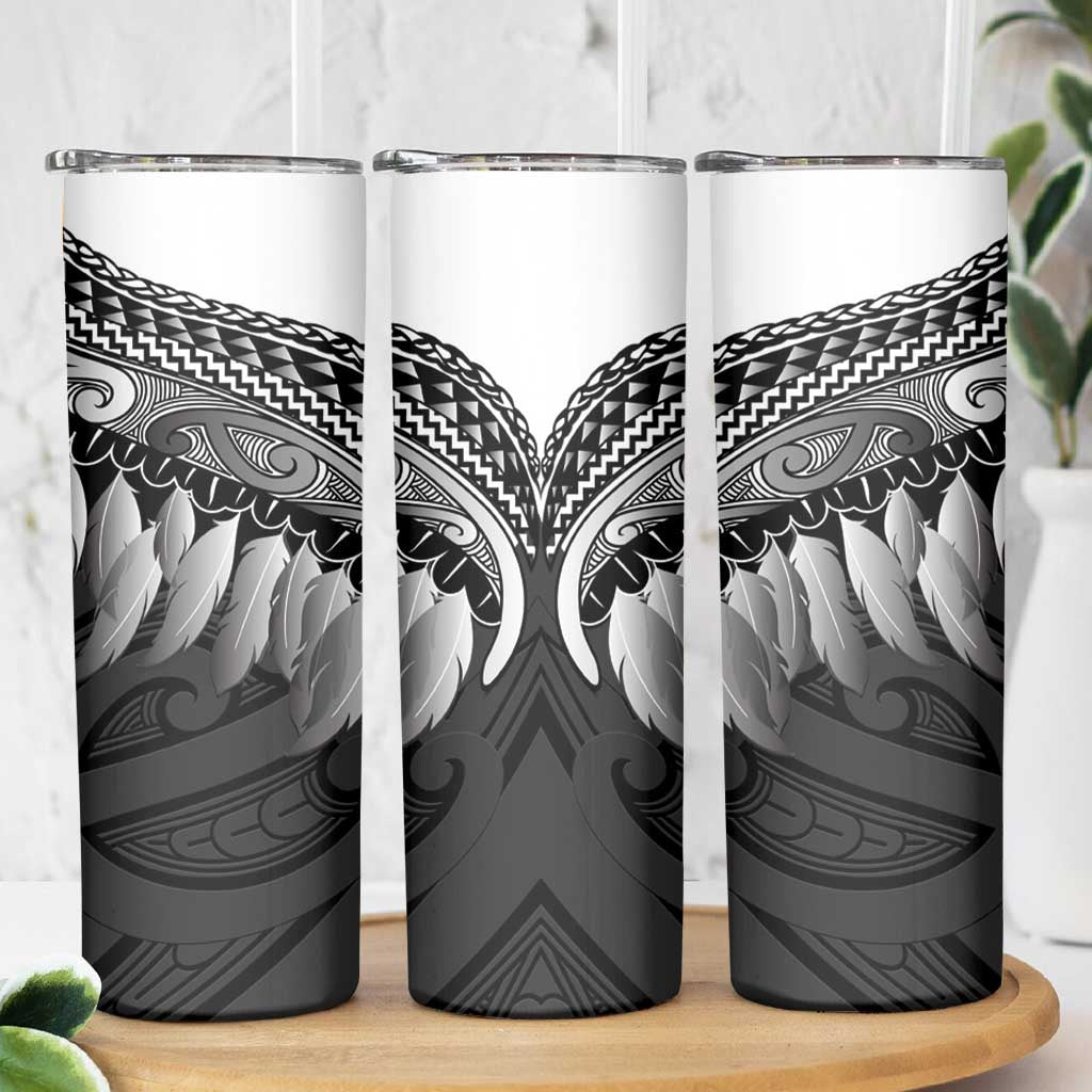 Poutama Korowai New Zealand Skinny Tumbler Aotearoa Maori Tattoo - Aussie Hoodie