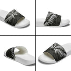 Poutama Korowai New Zealand Slide Sandals Aotearoa Maori Tattoo - Aussie Hoodie