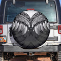Poutama Korowai New Zealand Spare Tire Cover Aotearoa Maori Tattoo - Aussie Hoodie