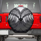 Poutama Korowai New Zealand Spare Tire Cover Aotearoa Maori Tattoo - Aussie Hoodie