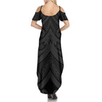 Poutama Korowai New Zealand Summer Maxi Dress Aotearoa Maori Tattoo - Aussie Hoodie