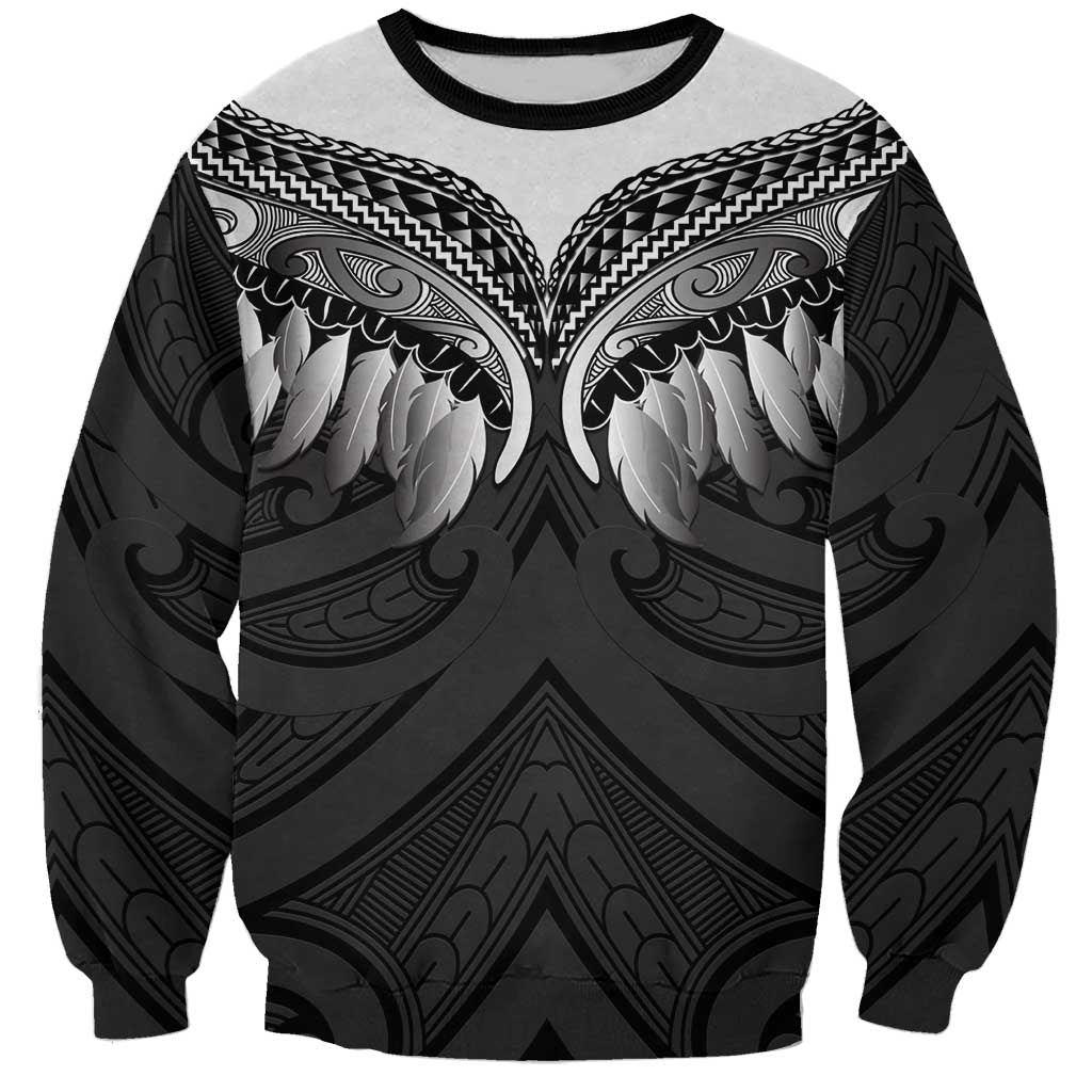 Poutama Korowai New Zealand Sweatshirt Aotearoa Maori Tattoo - Aussie Hoodie