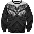 Poutama Korowai New Zealand Sweatshirt Aotearoa Maori Tattoo - Aussie Hoodie