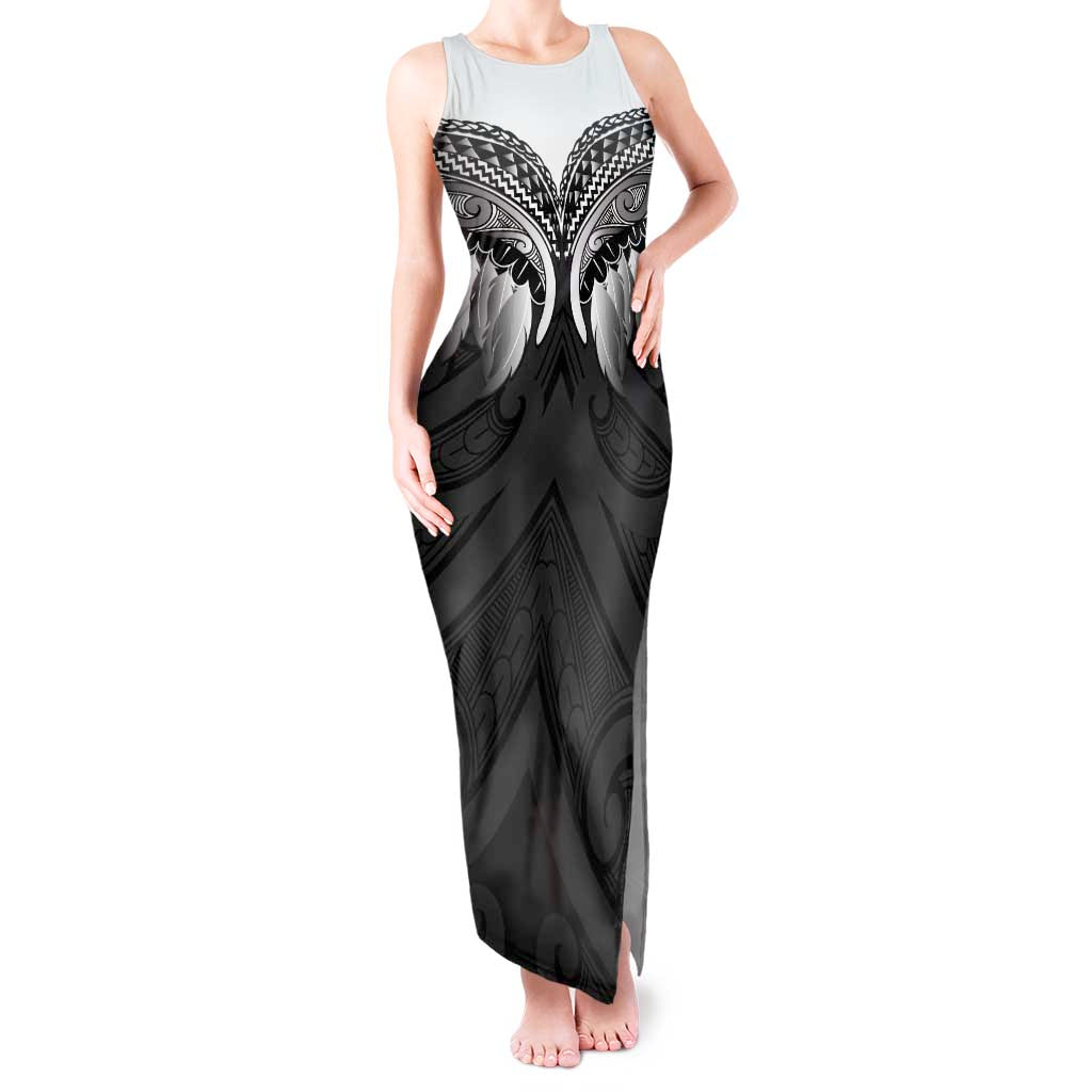 Poutama Korowai New Zealand Tank Maxi Dress Aotearoa Maori Tattoo - Aussie Hoodie