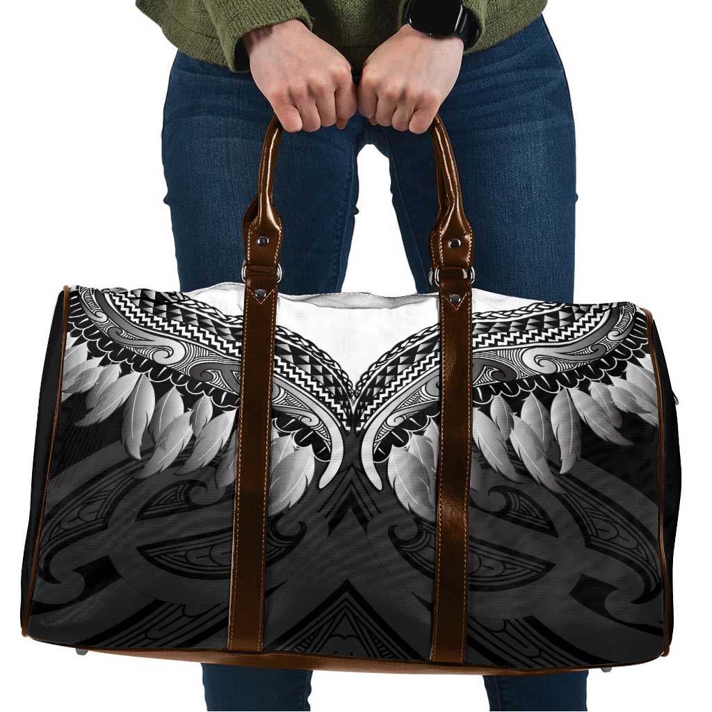 Poutama Korowai New Zealand Travel Bag Aotearoa Maori Tattoo - Aussie Hoodie