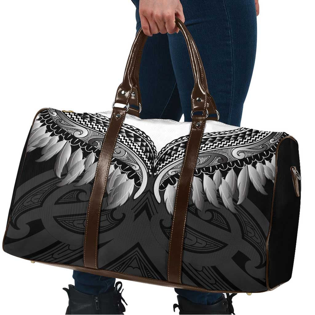 Poutama Korowai New Zealand Travel Bag Aotearoa Maori Tattoo - Aussie Hoodie