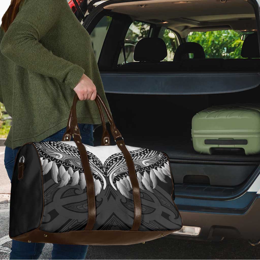 Poutama Korowai New Zealand Travel Bag Aotearoa Maori Tattoo - Aussie Hoodie