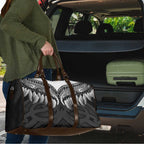 Poutama Korowai New Zealand Travel Bag Aotearoa Maori Tattoo - Aussie Hoodie