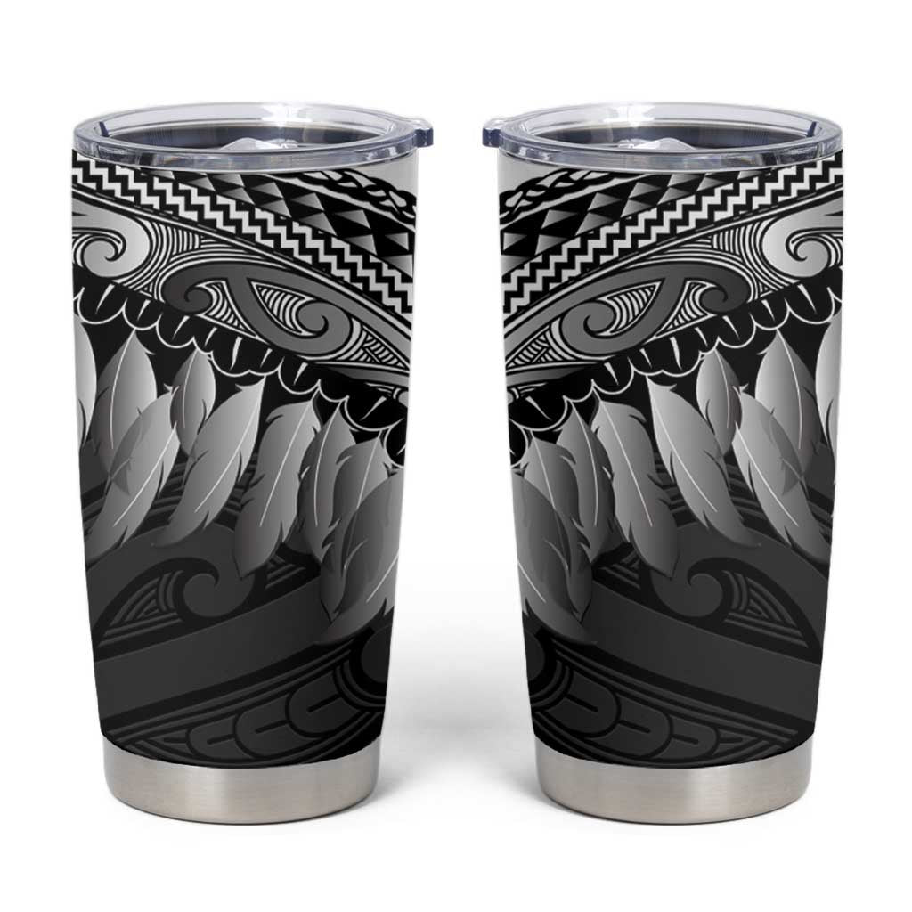 Poutama Korowai New Zealand Tumbler Cup Aotearoa Maori Tattoo - Aussie Hoodie