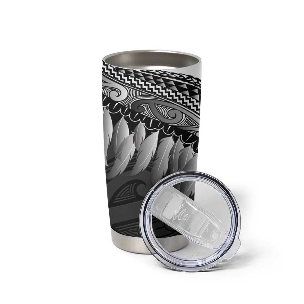 Poutama Korowai New Zealand Tumbler Cup Aotearoa Maori Tattoo - Aussie Hoodie
