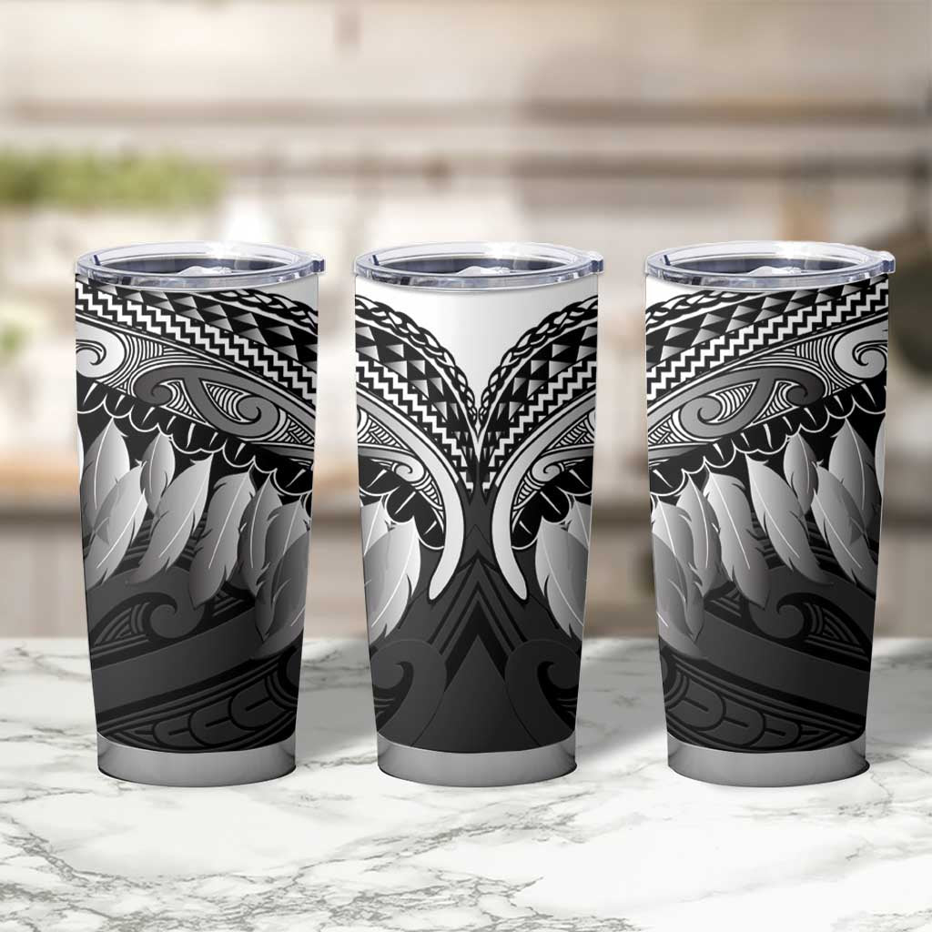 Poutama Korowai New Zealand Tumbler Cup Aotearoa Maori Tattoo - Aussie Hoodie