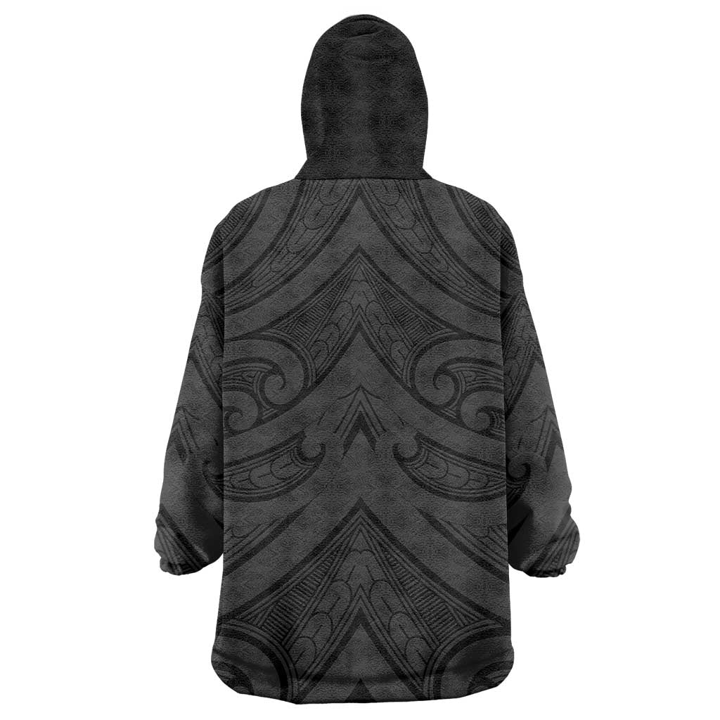 Poutama Korowai New Zealand Wearable Blanket Hoodie Aotearoa Maori Tattoo - Aussie Hoodie