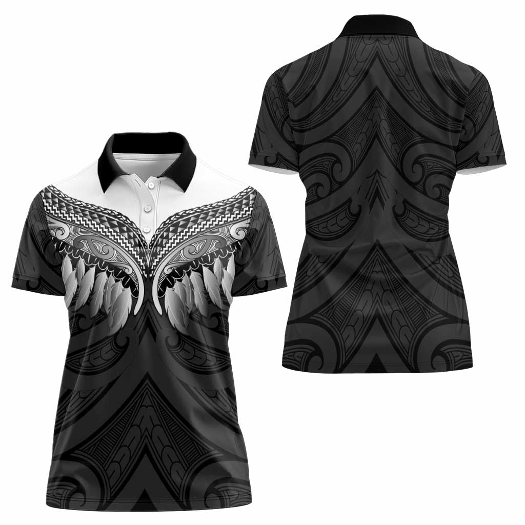 Poutama Korowai New Zealand Women Polo Shirt Aotearoa Maori Tattoo - Aussie Hoodie
