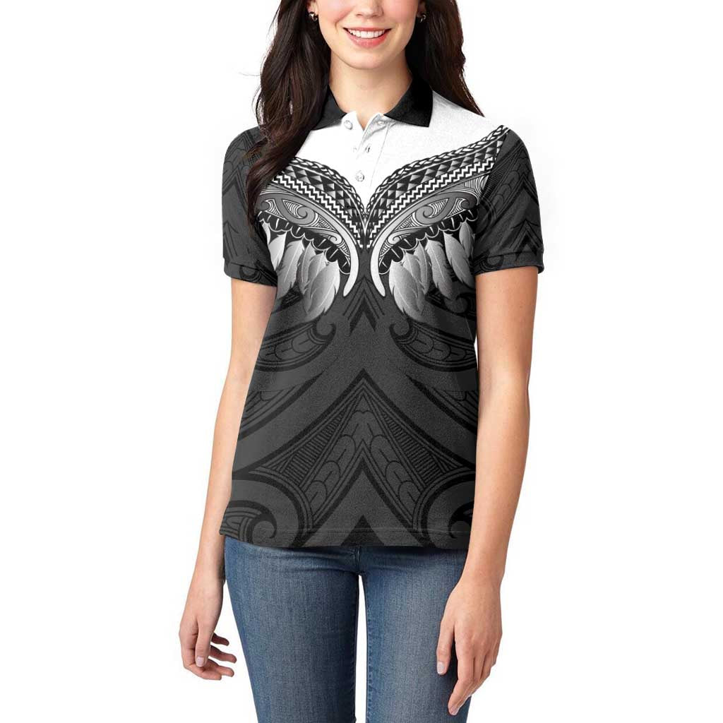 Poutama Korowai New Zealand Women Polo Shirt Aotearoa Maori Tattoo - Aussie Hoodie