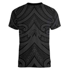 Poutama Korowai New Zealand Women V-Neck T-Shirt Aotearoa Maori Tattoo - Aussie Hoodie