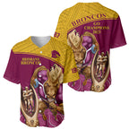brisbane-broncos-rugby-baseball-jersey-go-champions-2023-mascot-with-polynesian-indigenous-art
