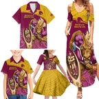 brisbane-broncos-rugby-family-matching-summer-maxi-dress-and-hawaiian-shirt-go-champions-2023-mascot-with-polynesian-indigenous-art