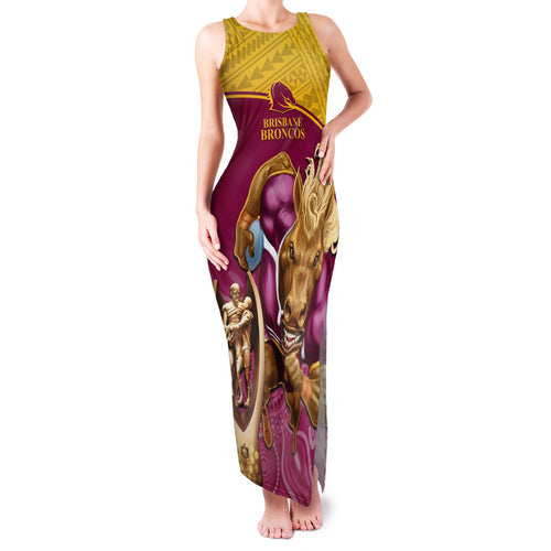 brisbane-broncos-rugby-family-matching-tank-maxi-dress-and-hawaiian-shirt-go-champions-2023-mascot-with-polynesian-indigenous-art