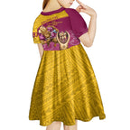 brisbane-broncos-rugby-kid-short-sleeve-dress-go-champions-2023-mascot-with-polynesian-indigenous-art